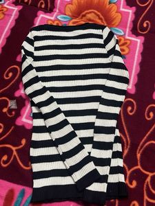 Striped Knit Dress