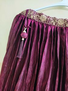 Elegant Embroidered Lehenga