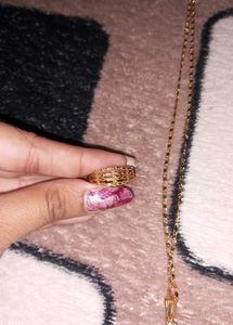 Combo Of Beautiful Ring And Chain 😍