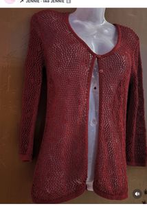Red  Cardigan