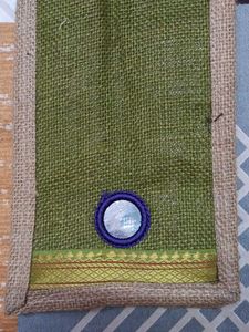 Jute Waterbottle Bag 💚