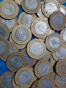 10 Rupees Commemorative Coin 45ps + 2ps Free