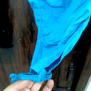 Blue Capri Pants