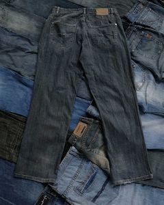 TAG WIDE LEG JEANS