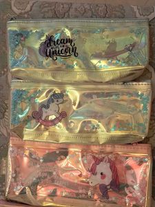 Cute Unicorn Pencil Cases - Set of 5