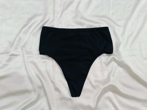 🇳🇿💫💕Black Solid Women's thong