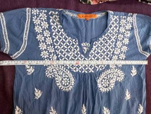 Kurti With Heavy ,beautifull  Embroidery