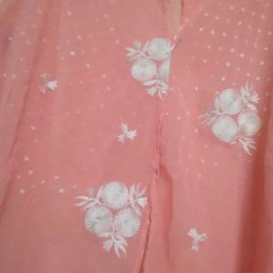 Elegant Pink Floral Top