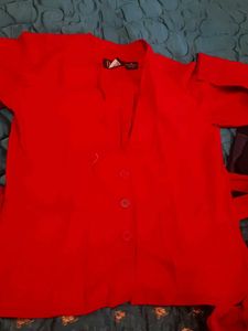 Imported Red Coat For Girls