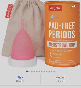 Unused Sirona Menstrual Cup