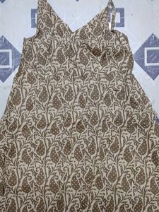 Patterned Casual Dress