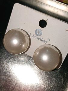 Pearl Stud Earrings