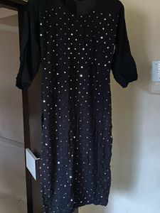 BLACK MIRROR DESIGN KURTI