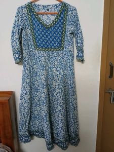 Floral Print Kurta
