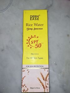 Derm Ease Rice Water Sunscreen
