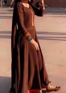 Elegant Brown Kurta Set