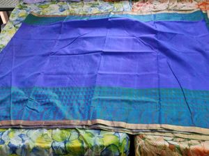 Elegant Blue uppada silk. Saree