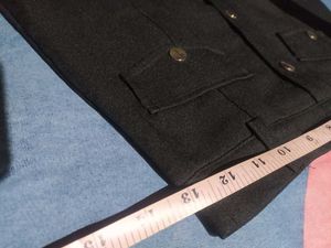 Chic Black Button-Front A-Line Mini Skirt