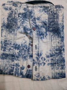Denim Print Shirt For Women
