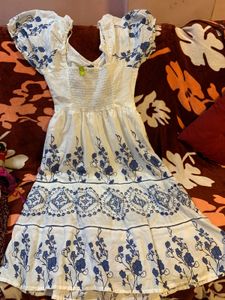 Floral Embroidered Cutout Dress