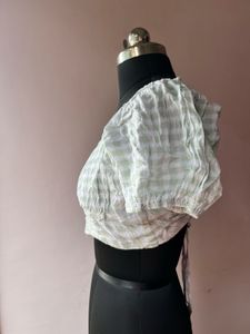 Checkered Crop Top