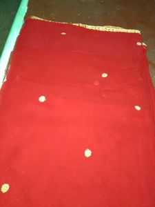 Red Saree