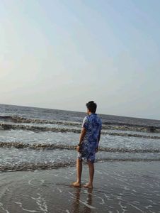 Leaf Print Casual Shorts for beach