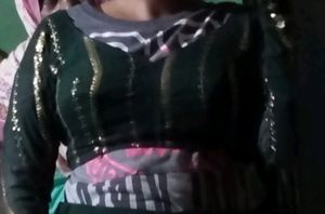 Dark Green Lehnga Choli, Simple Festive Wear