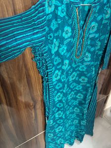 A Line Kurta With Grace