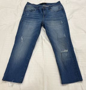 Distressed Denim Jeans