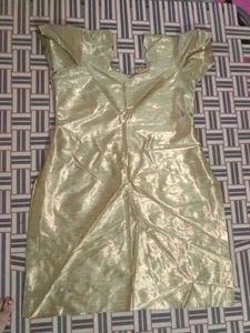 Gold Shimmer Dress