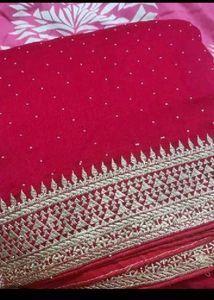 Red Saree