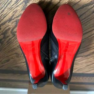 Black 5 Inch Heel Boots