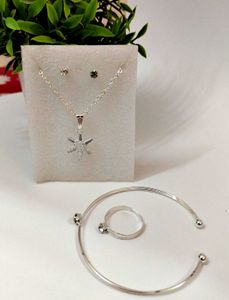 Rs. 95 Silver Jewelry Set