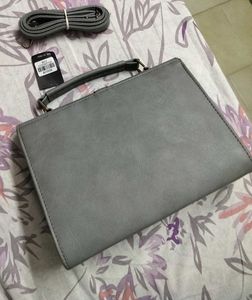 Elegant Grey Handbag / Slingbag