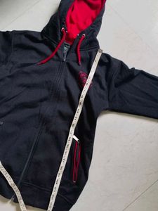 Black Zip-Up Hoodie