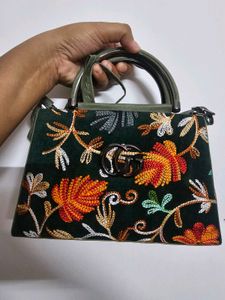 Authentic Kashmiri Handcrafted Purse – Rare &amp; Ele
