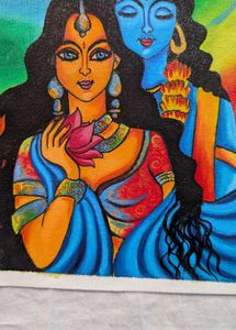 Radha Krishna Painting