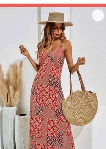 URBANIC red dress new