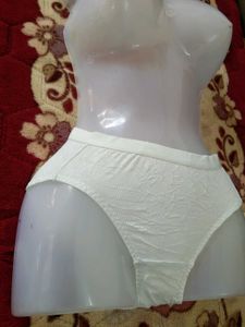 White Cotton Briefs