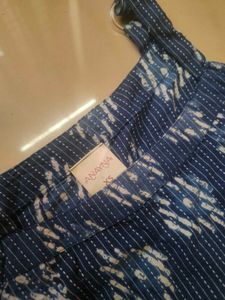 Ananya indigo blue kurti