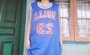 Oversized Bulls Half T-shirt