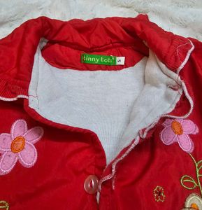 Cute Red Kids' Outfit