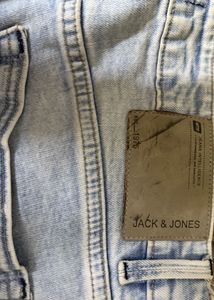 Distressed Light Wash Jeans