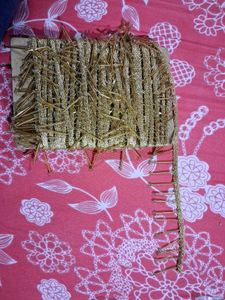 Gold Beaded Trim (Lehas) (15 Meter)