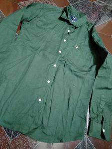Men's Green Casual Shirt