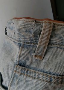 Light Blue Wide Leg Jeans