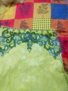Heavy Lahenga Yellow