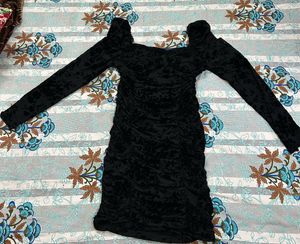 Black Bodycone One Piece