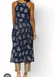 Floral Halter Midi Dress